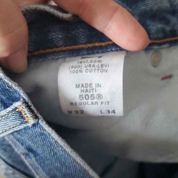 Vintage 505 Mens Levis - Picture 8 of 12